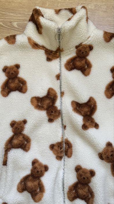 Тепла курточка на осінь з медведиками