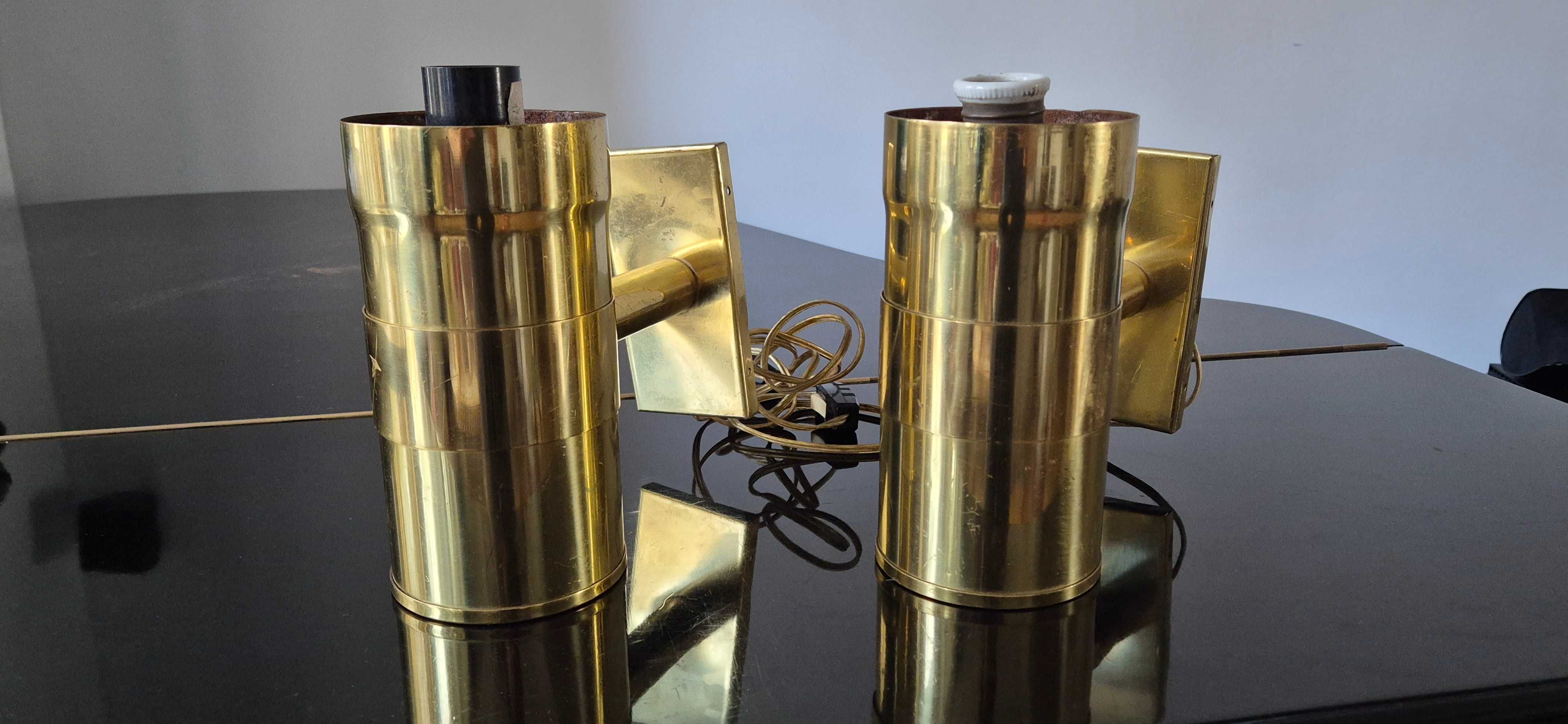 Kinkiety designerskie kolekcjonerskie Niemcy lata 70-te glamour modern