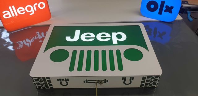 Jeep Decor Led Plafon Kaseton Lihtbox Reklama.