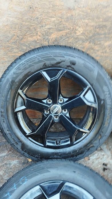 Felgi aluminiowe ! 17 cali ! AUDI VW SKODA ! Czarne ! MONTAŻ!