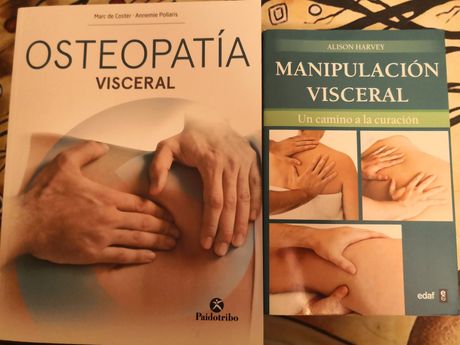 Livros Osteopatia Visceral e Manipulation Visceral