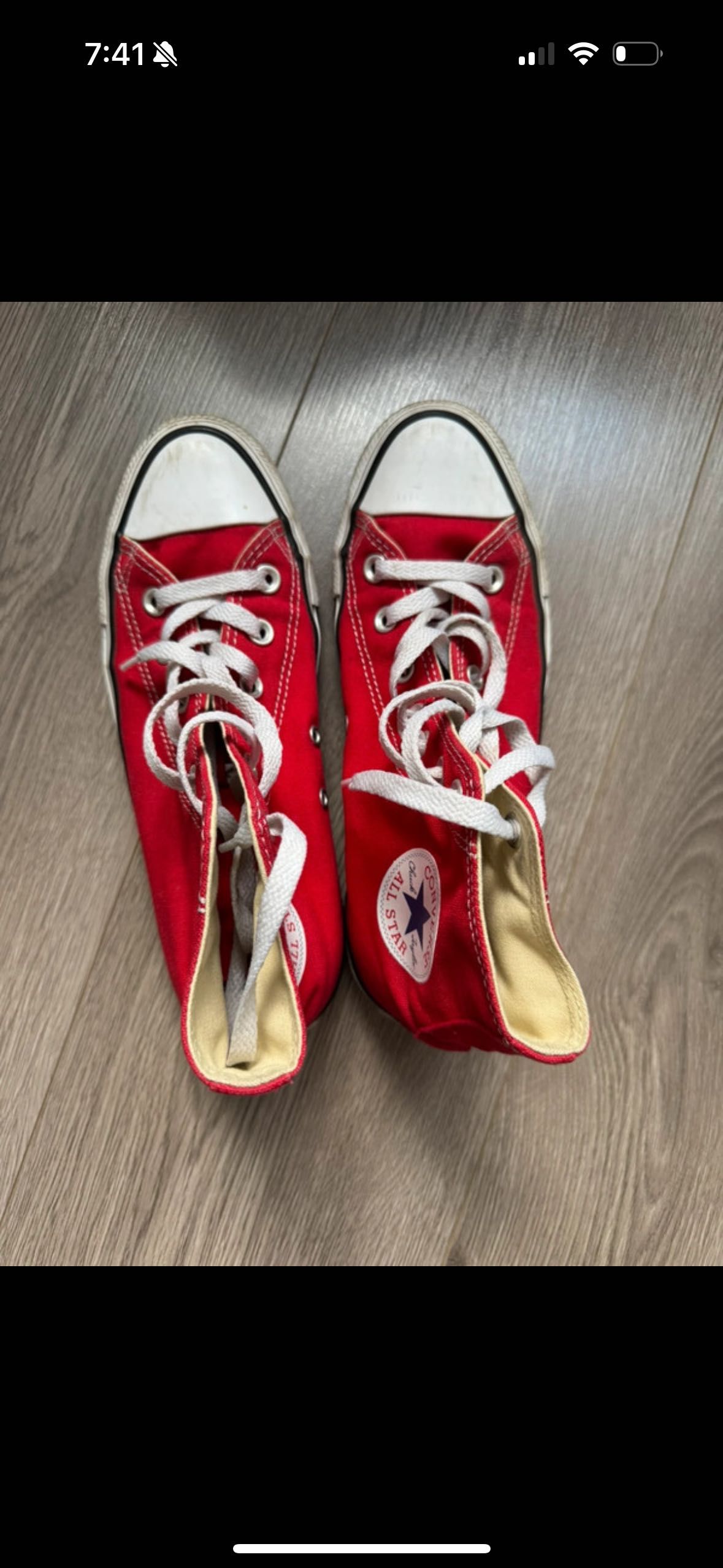 Buty Converse czerwone