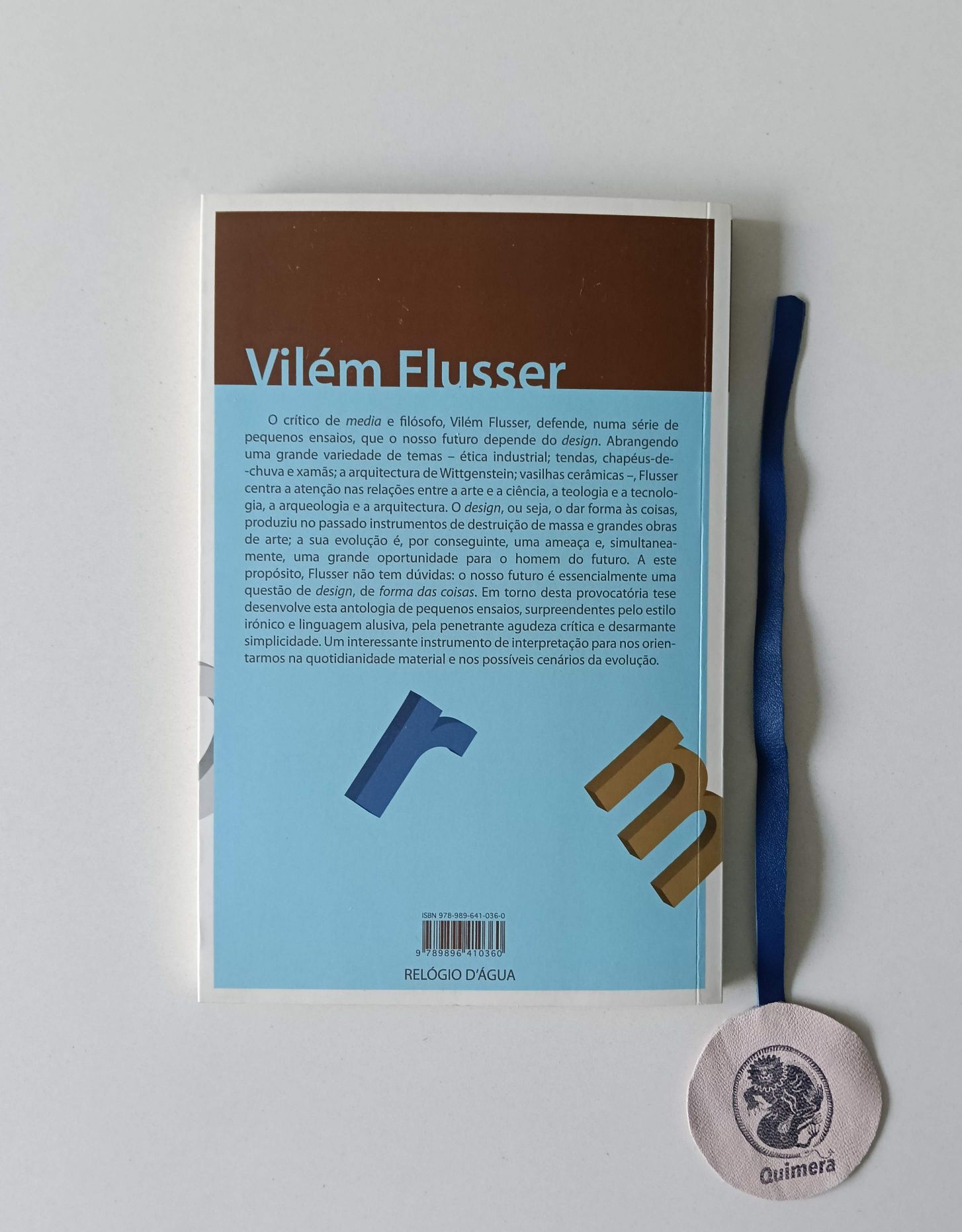 Uma filosofia do design, Vilém Flusser