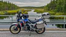 Honda CRF Pierwszy właściciel, serwisowany w Honda, Denali D4 + Zumo XT