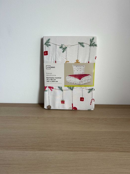 NOWA pościel świąteczna Livarno home 140x200 cm