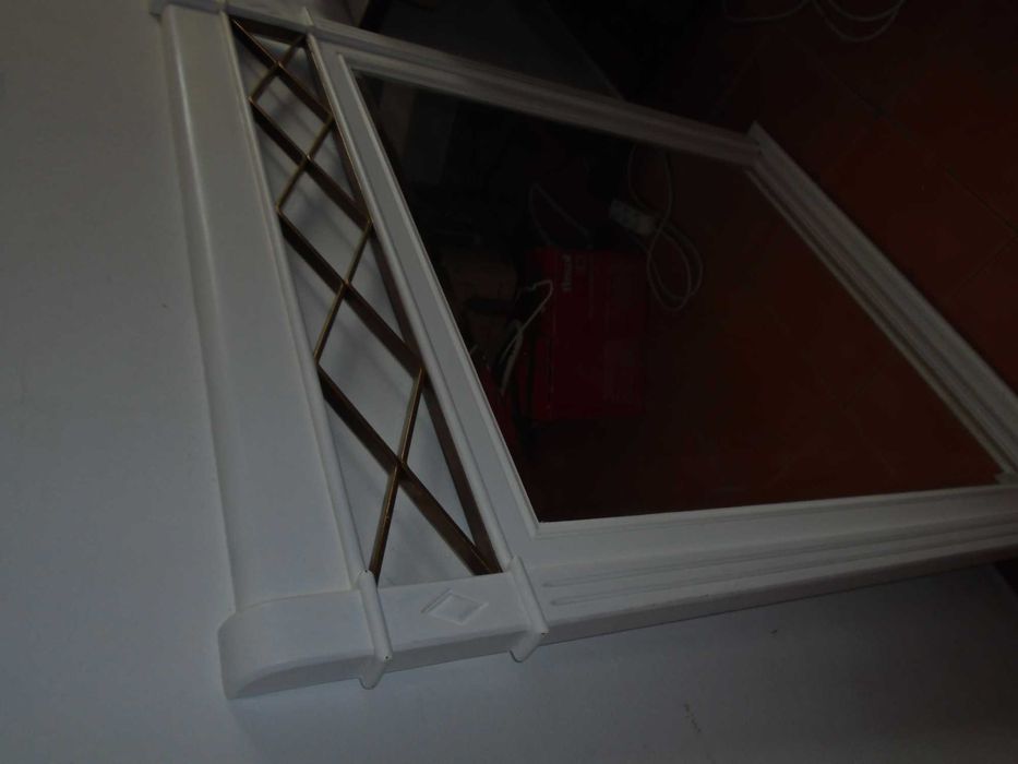 Pag. em dinheiro Para decoração Espelho em madeira maciça