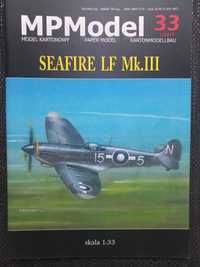 Model Kartonowy MPModel 33 1,2017 Samolot SEAFIRE LF Mk.III