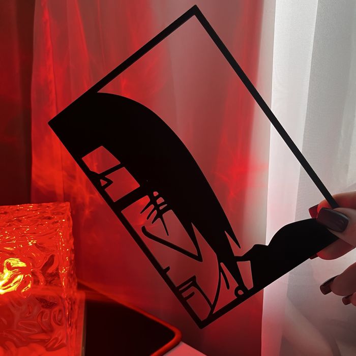 Картина 3Д пластикова, по аніме Наруто. Персонаж:  Itachi Uchiha