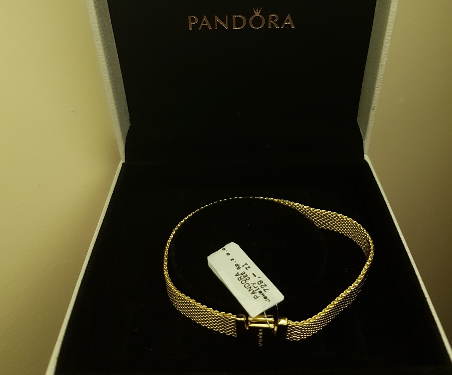 Nowa bransoletka Pandora Reflexions Shine 17 cm