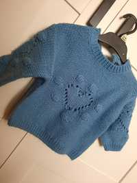 Sweter ażurowy Reserved 74 cm
