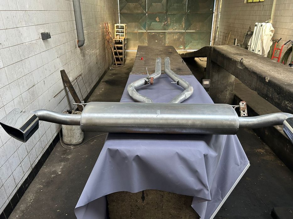 Panela de escape completa para bmw x5