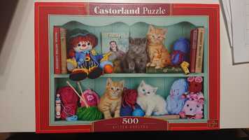 Puzzle Castorland 500 el. Koty