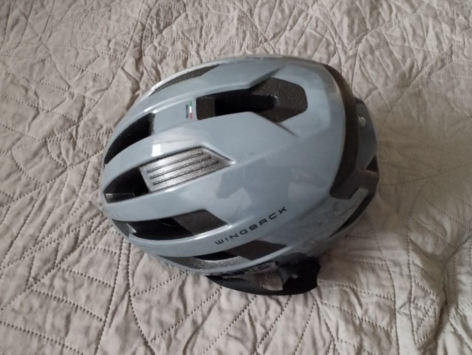 Nowy kask rowerowy ABUS Wingback roz. M 52-58cm szosowy kolarski szary