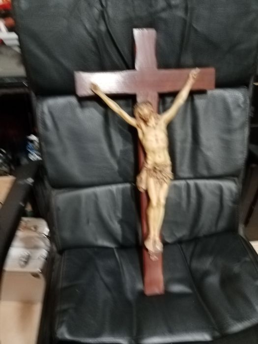 Crucifixo em muito bom estado alt cm 33 larg 21