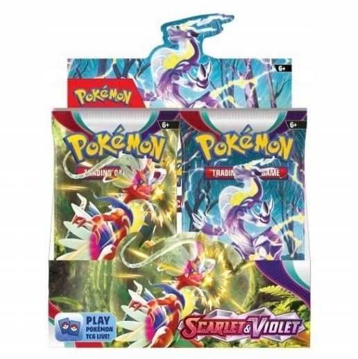 POKEMON karty MEGA box 360 kart kolekcjonerskich SCARLET & VIOLET