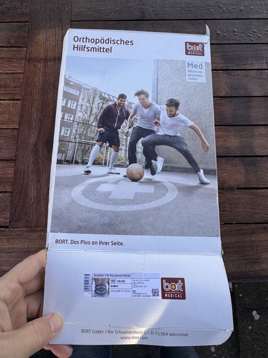 Пояс ортопедичний (чоловічий та жіночий). Новий.