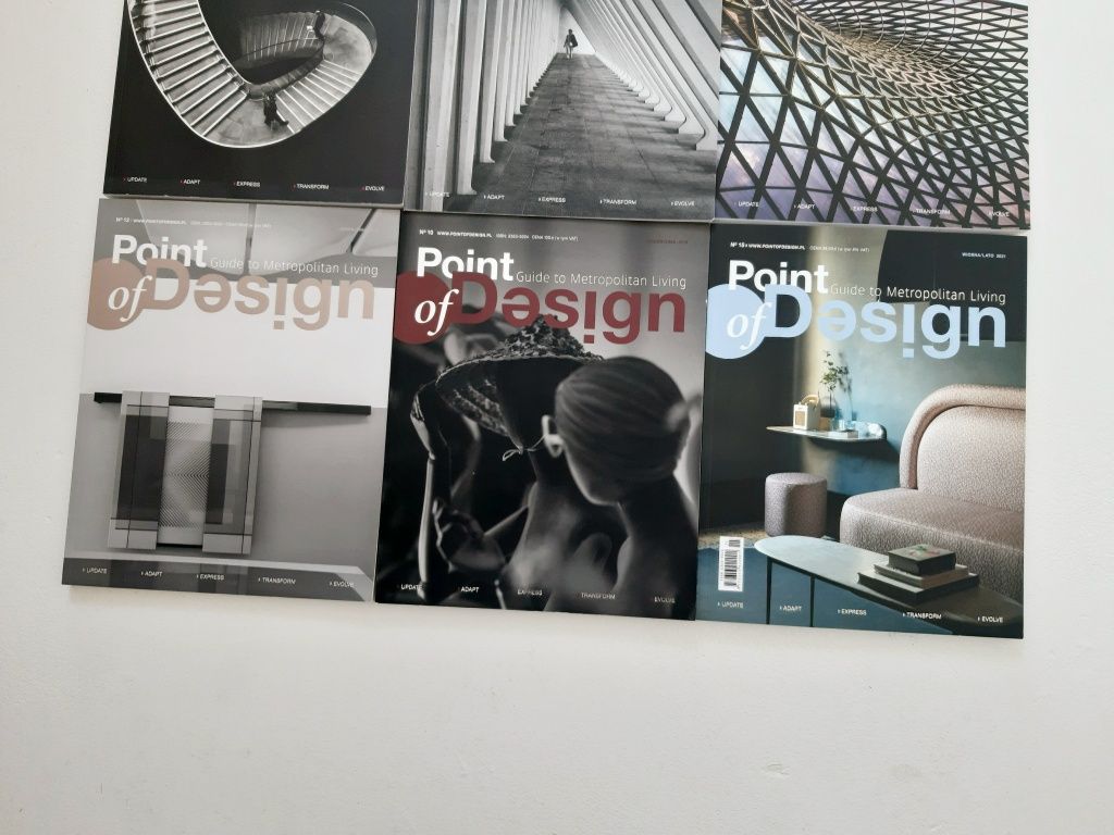 Magazyn Point of Design. Archiwalne numery. Nowy.