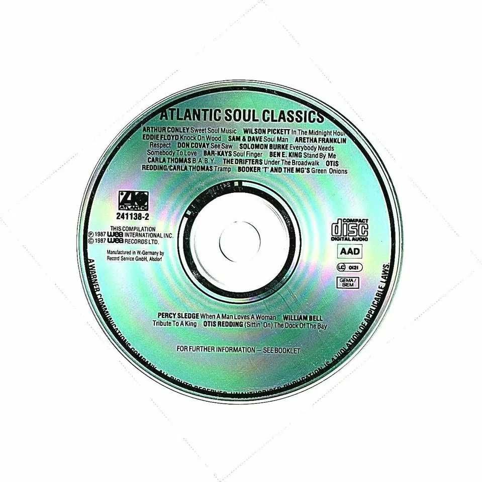Atlantic Soul Classics - 16 Hit Tracks - MINT - made in Germany