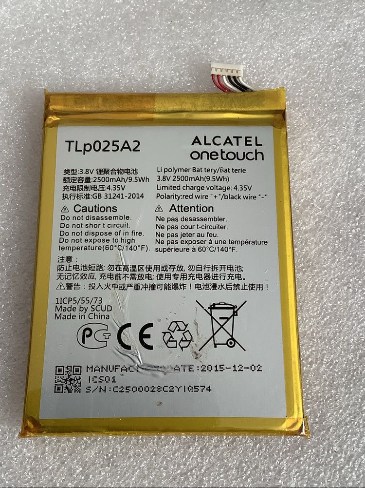 Bateria original Alcatel TLp024A2