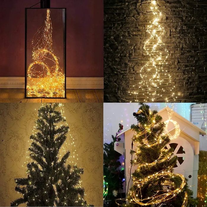 Кінський хвіст гирлянда гірлянда 30 ліній по 3м. капля,900 led usb+б