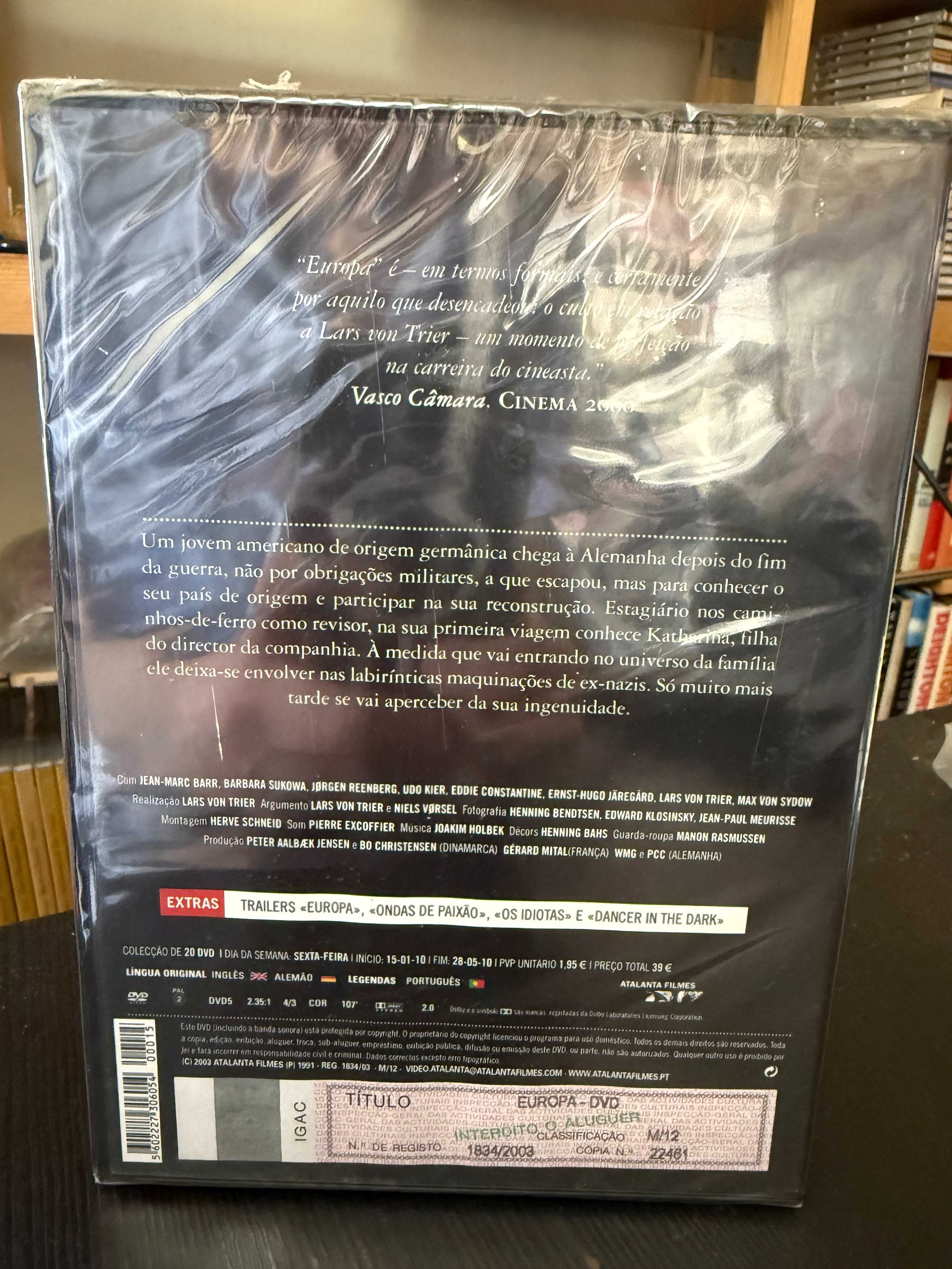 Lars Von Trier – Europa – NOVO – SELADO