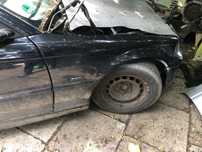 Bmw e46 coupe cabrio carbonschwarz blotnik prawy bez rdzy