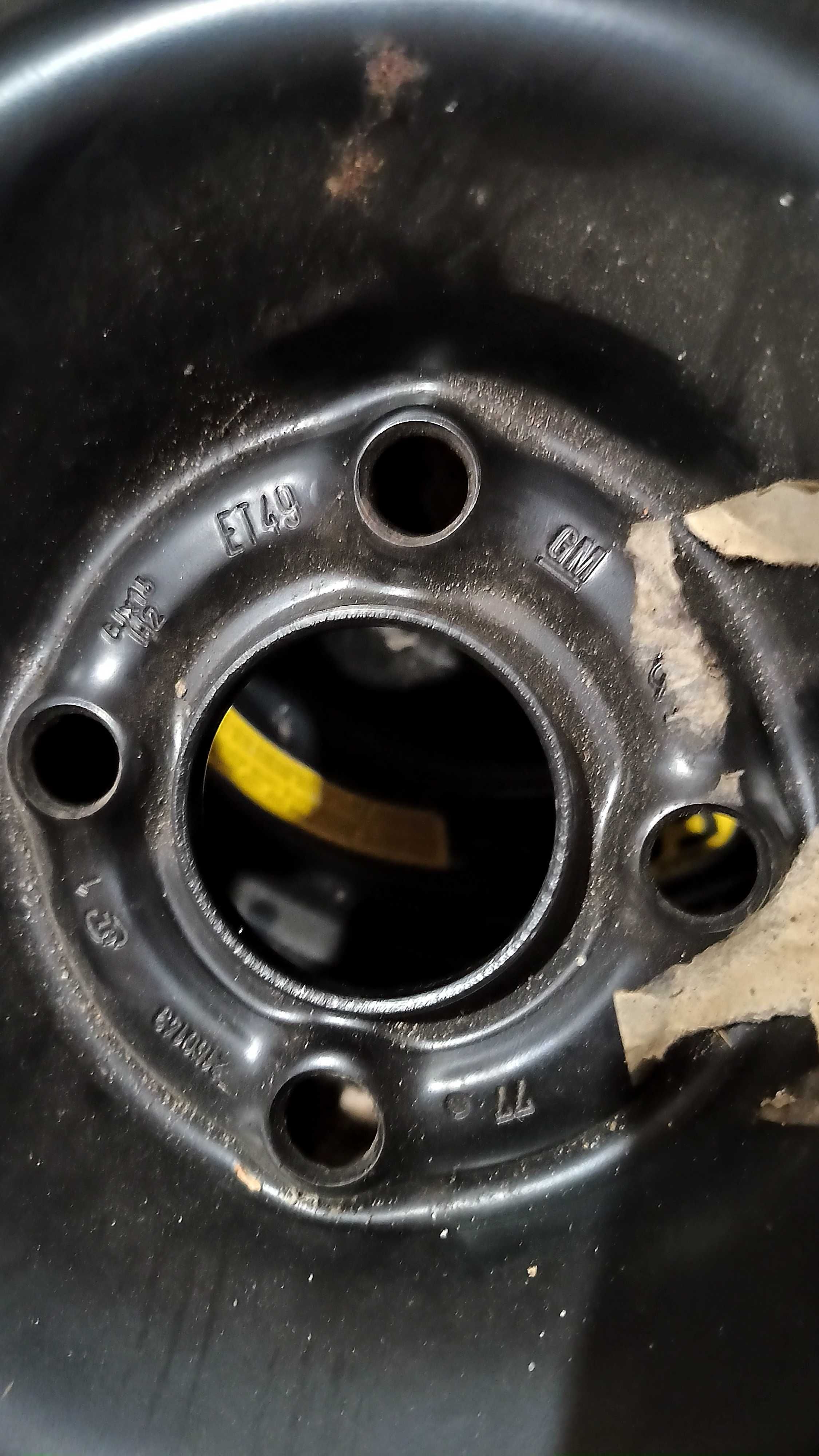 Koło zapasowe opel 165/55/15