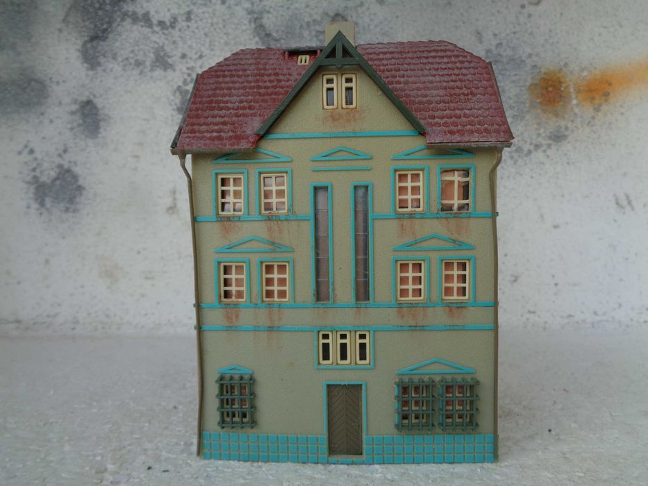1:87 Edificio comercial Sparkasse pista comboio