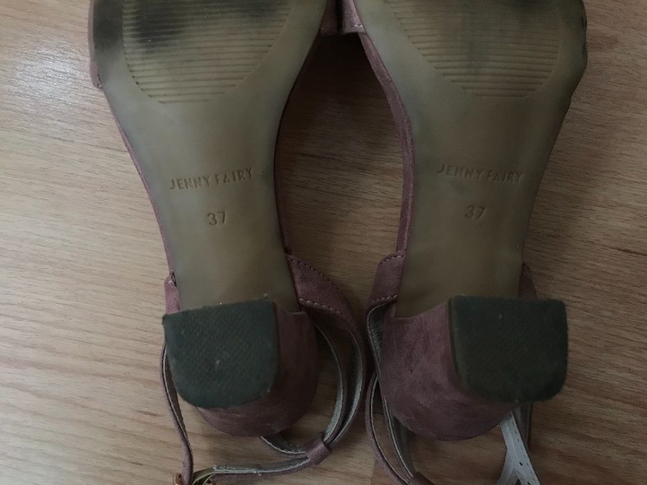 Buty sandały sandałki damskie na obcasie Jenny Fairy CCC 37