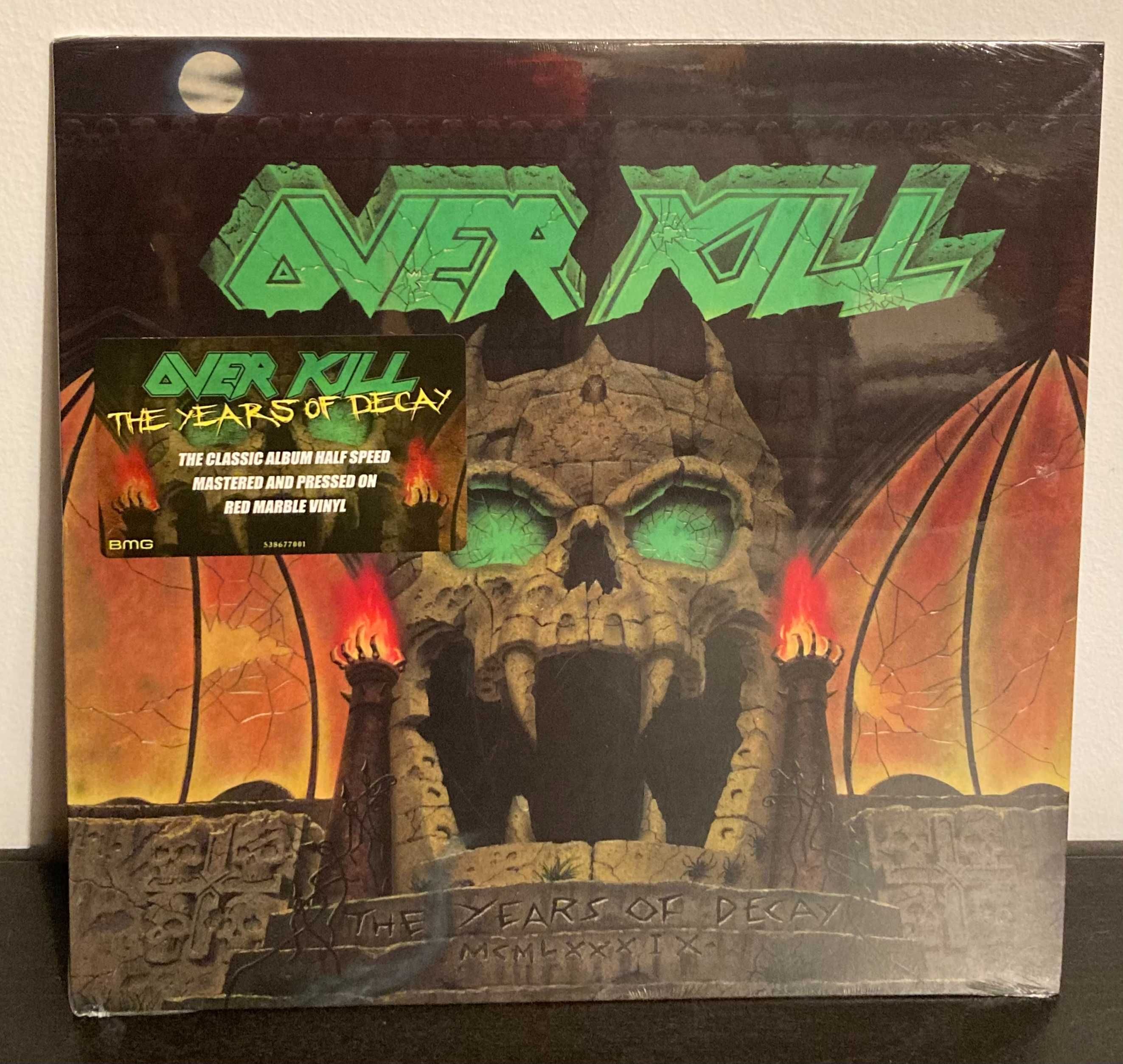 Overkill - The Years of Decay LP (Red Marble)