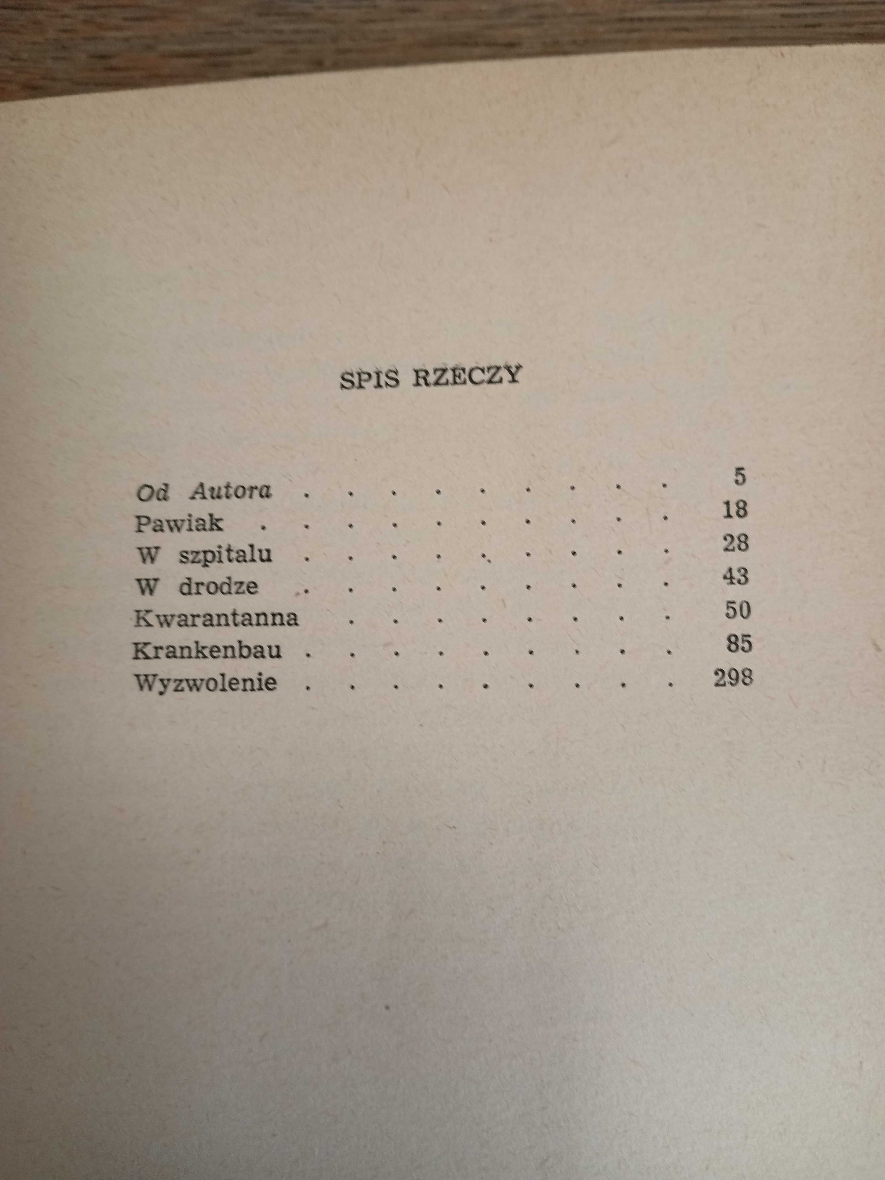 Brzezinka - Birkenau Wspomnienia z obozu Alfred Fiderkiewicz 1965 r