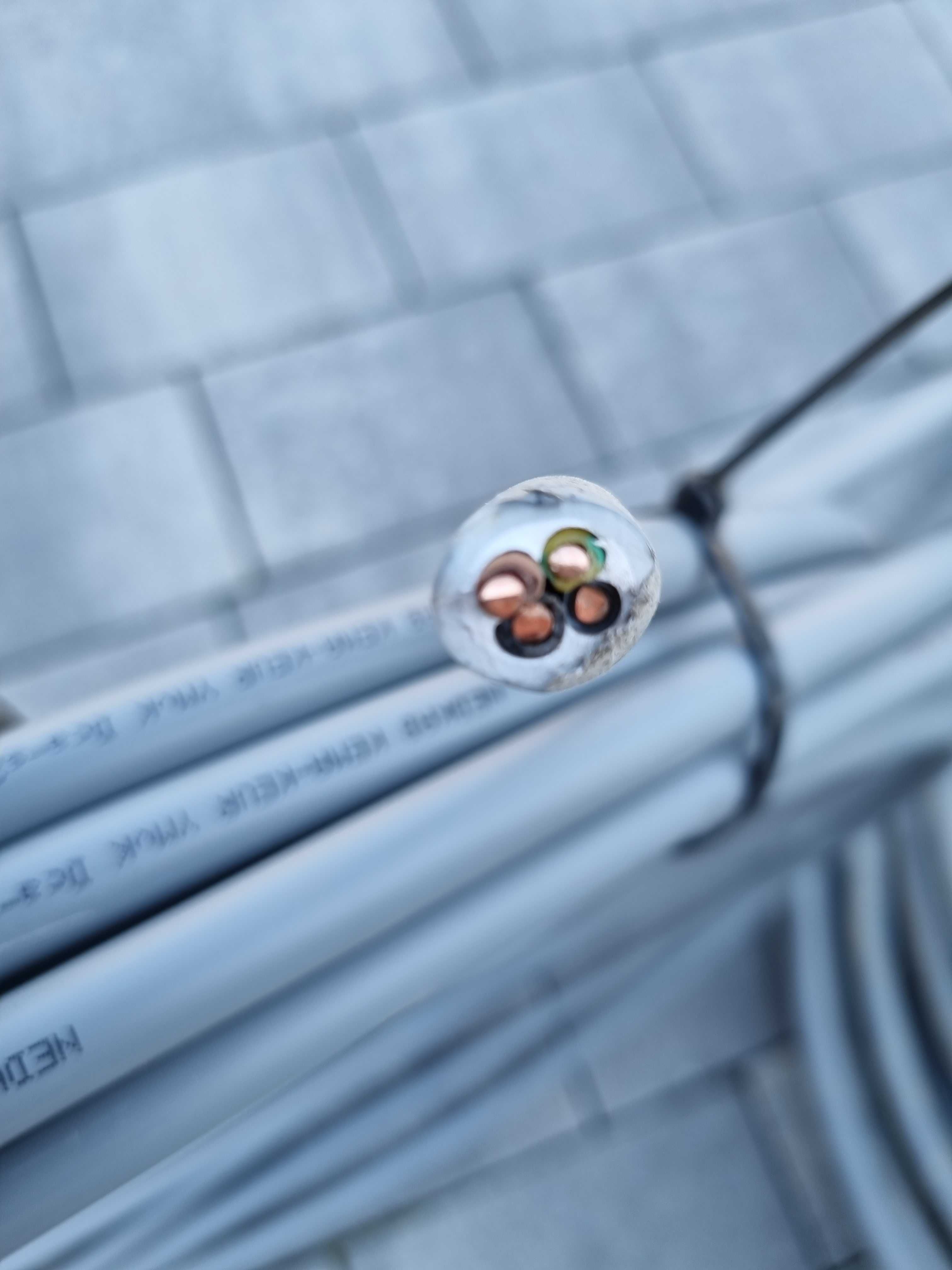 Kabel przewód elastyczny polwinit 4x4 siłowy nowy