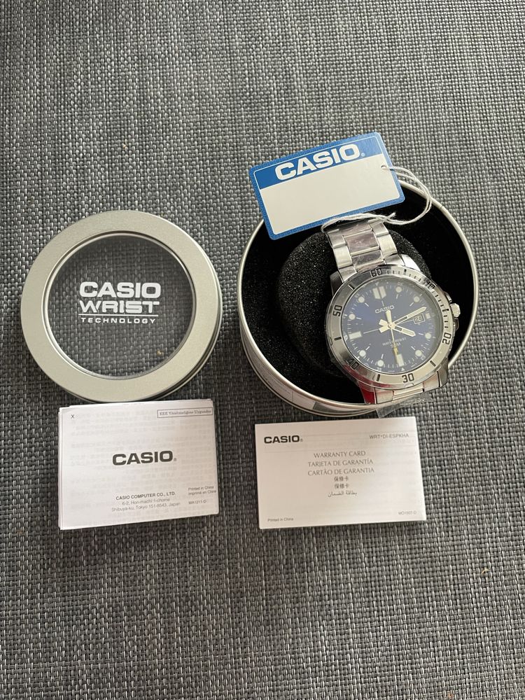 Годинник  casio MTP-VD01D-2EVUDF часи муржские касио чоловічий