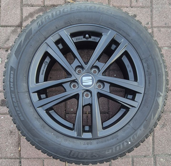 Koła Felgi Aluminiowe SEAT SKODA 15" 5x100 ET40