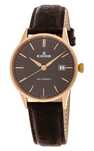Оригинальные швейцарские часы Edox Les Vauberts 3-Hands Date