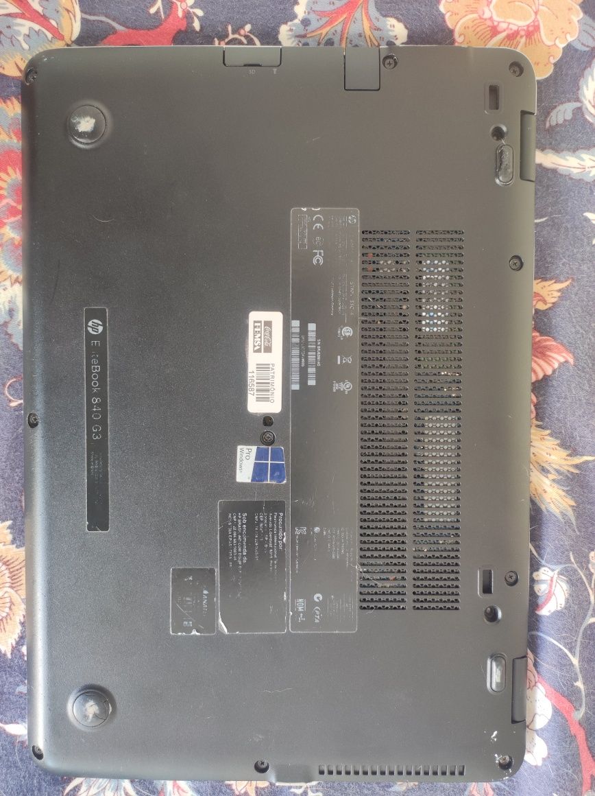 HP EliteBook 840 G3 | i5 6ª Gen | SSD 1TB | Windows 10 Pro | Bateria B