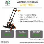 Wózek transportowy schodowy 120/150 kg wynajem