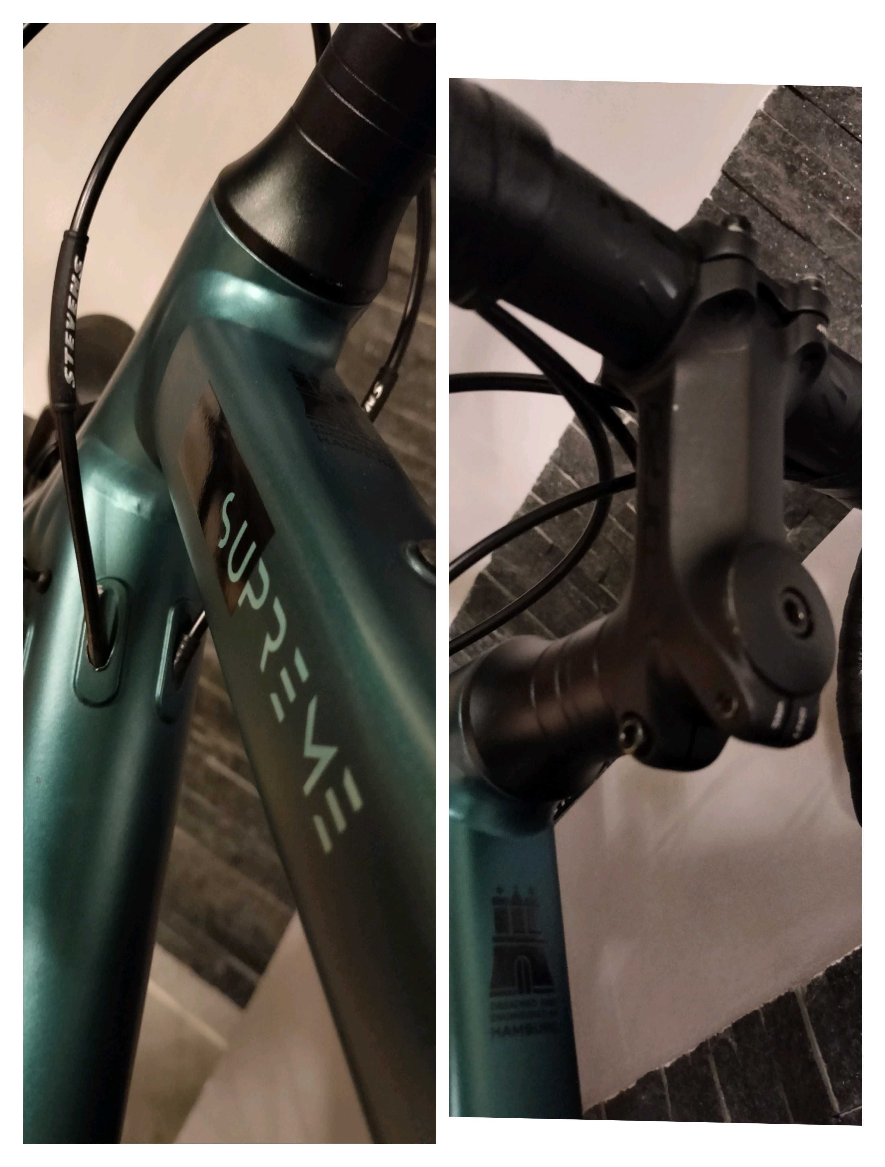 Gravel Stevens Supreme, rower na osprzęcie Shimano GRX