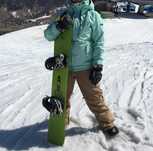 Kurtka na snowboard/ narty ROXY Wildlife Atlantis miętowa
