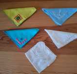 Lenços de Cambraia Bordados