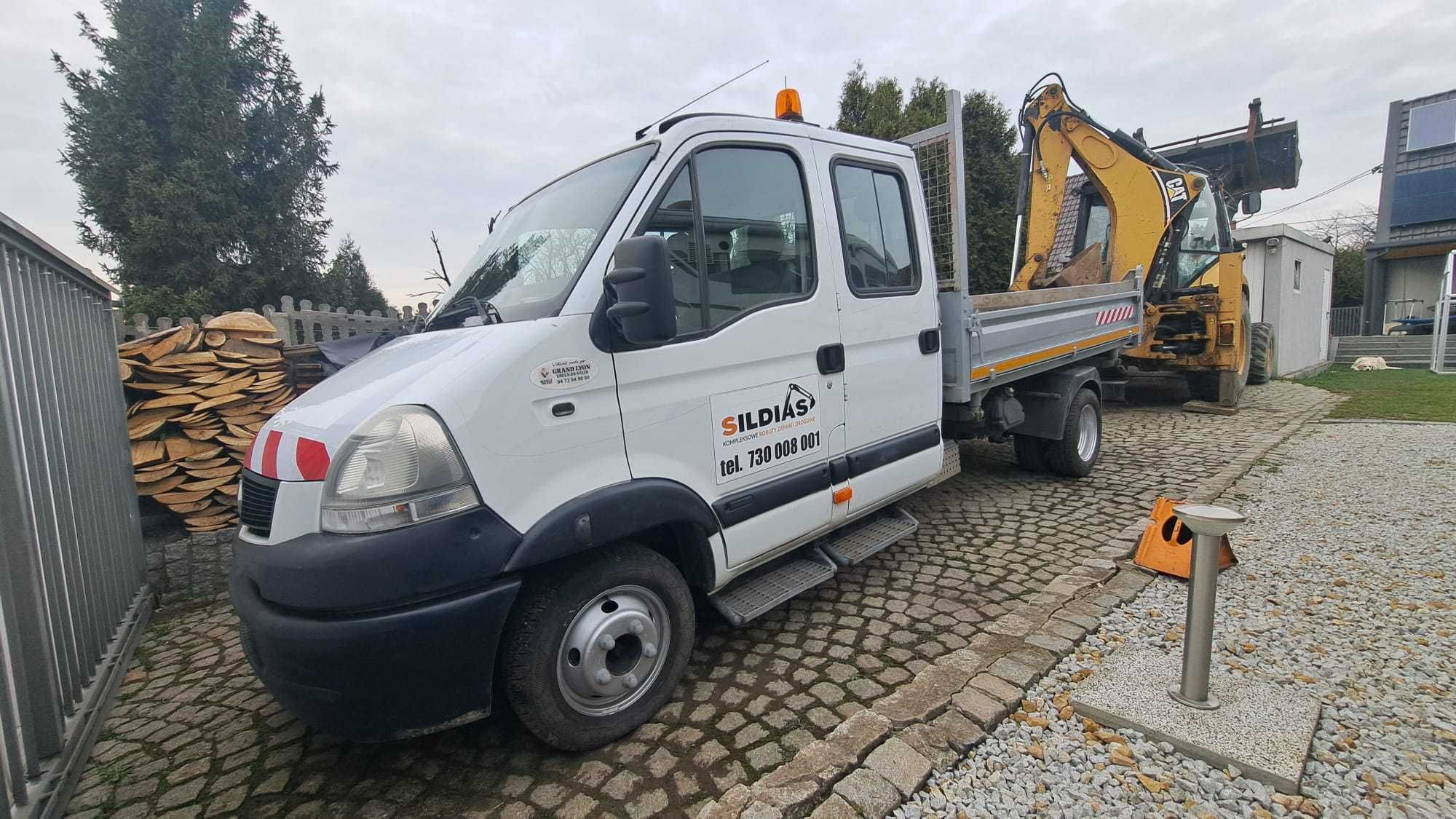 Renault Mascott 3.0  Diesel - doka, bliźniak - 7 osobowy - KIPER