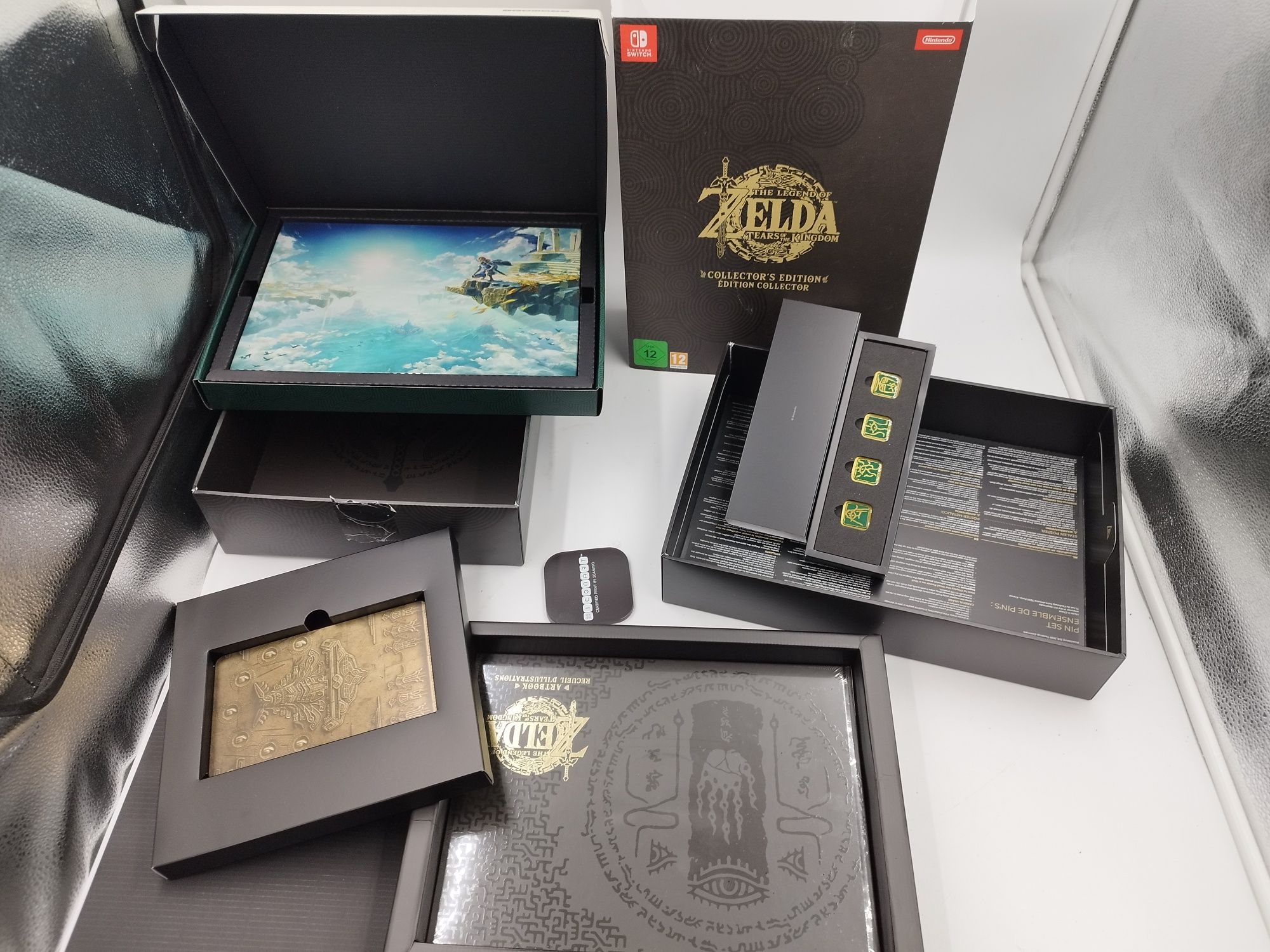 Nintendo the legend od Zelda twarz of the kingdom werjska kolekcjoners