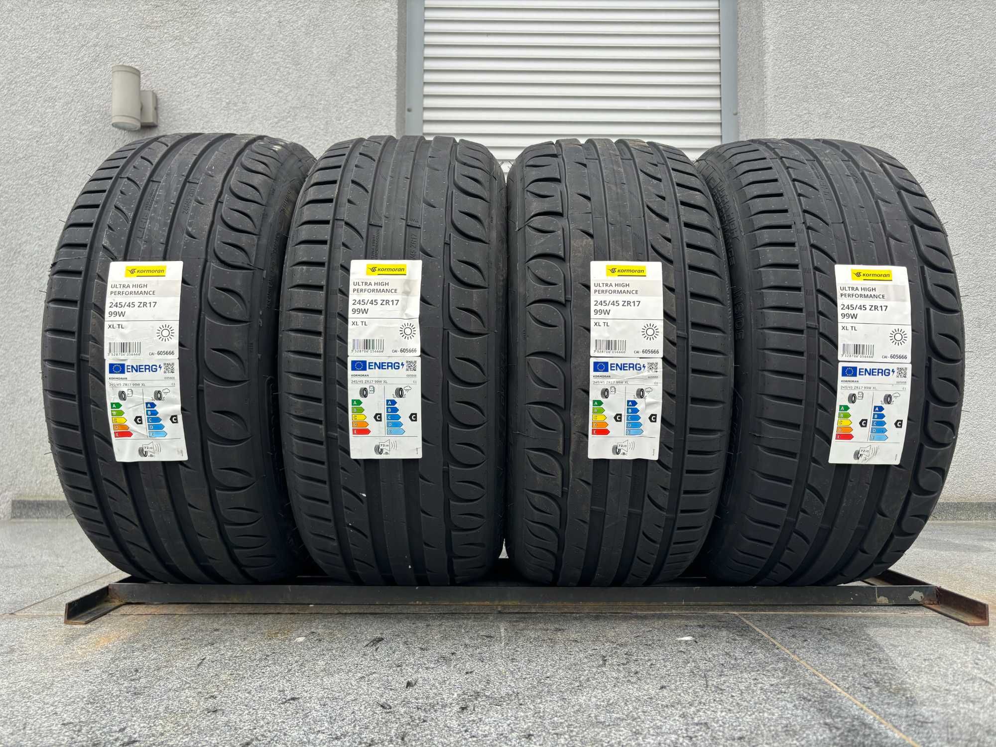 Letnie 245/45R17 Kormoran UHP 99W XL prod. 2024 rok! C,C,72db gwar