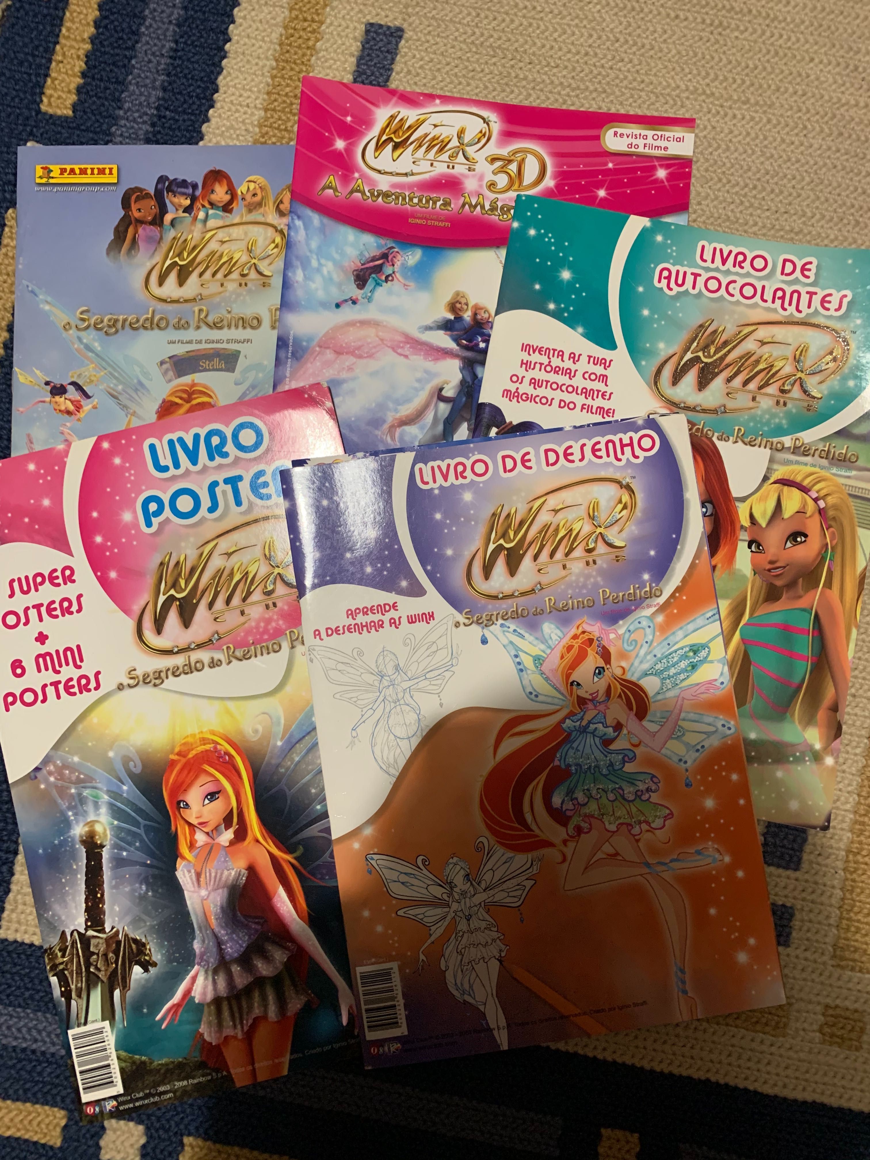 Livros e Revistas Filmes Winx