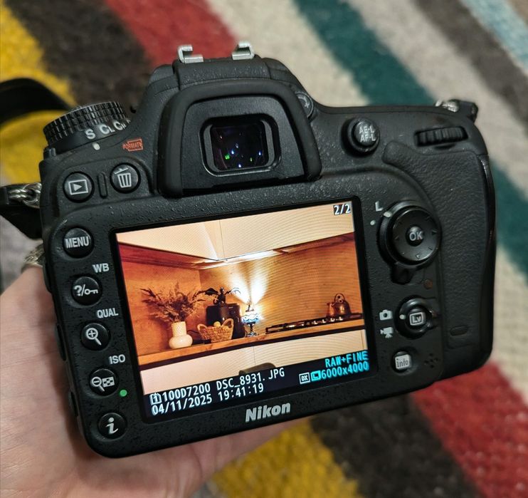 Nikon D7200 18–105 VR Kit, ідеальний стан