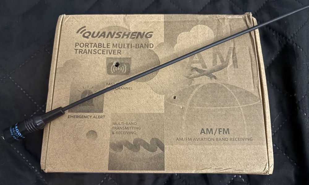 Портативная радиостанция Quansheng UV-K6 UV-K5 (99) 5 Ватт + антенна
