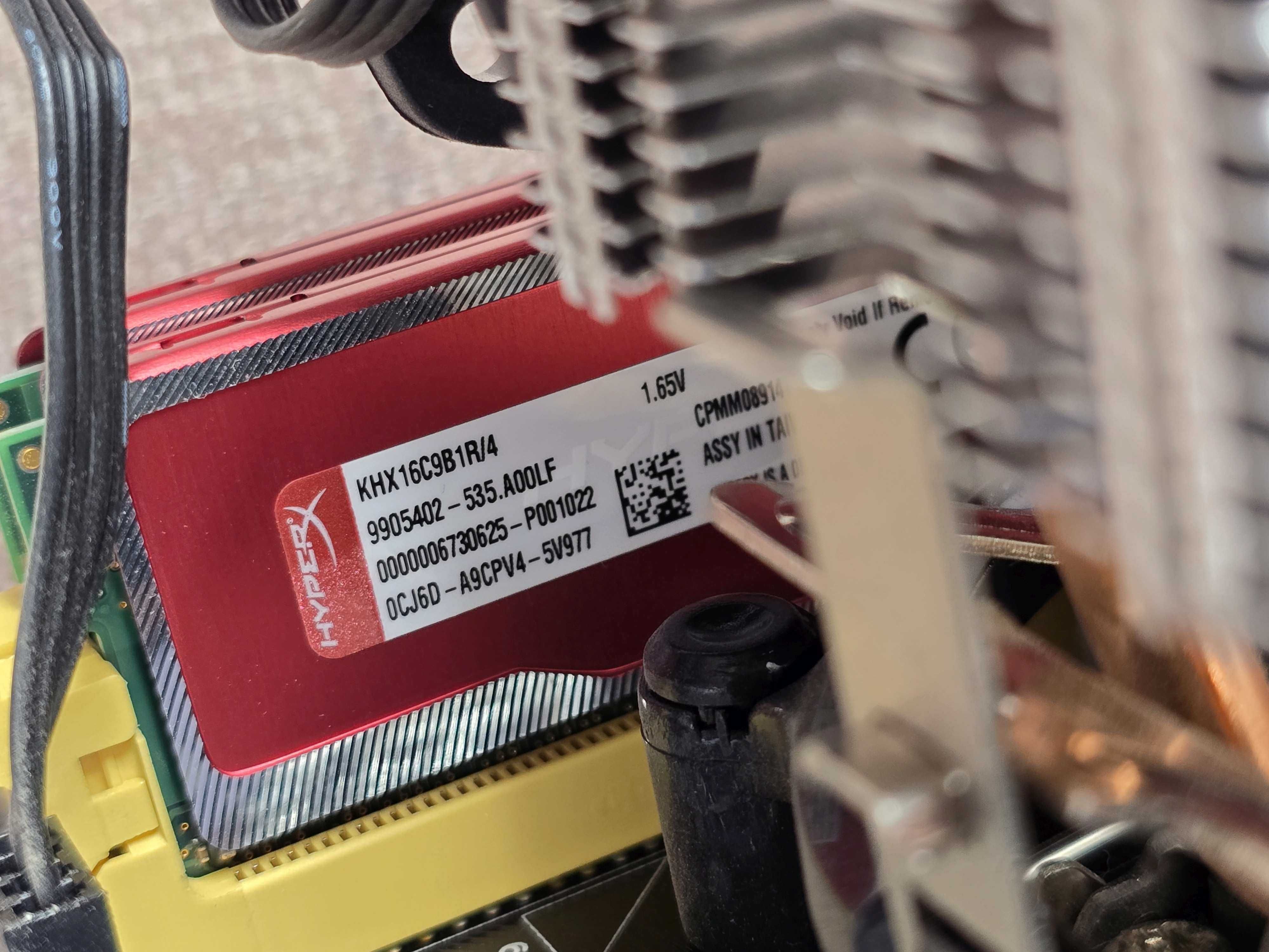 Płyta główna z procesorem i zasilaczem 500W