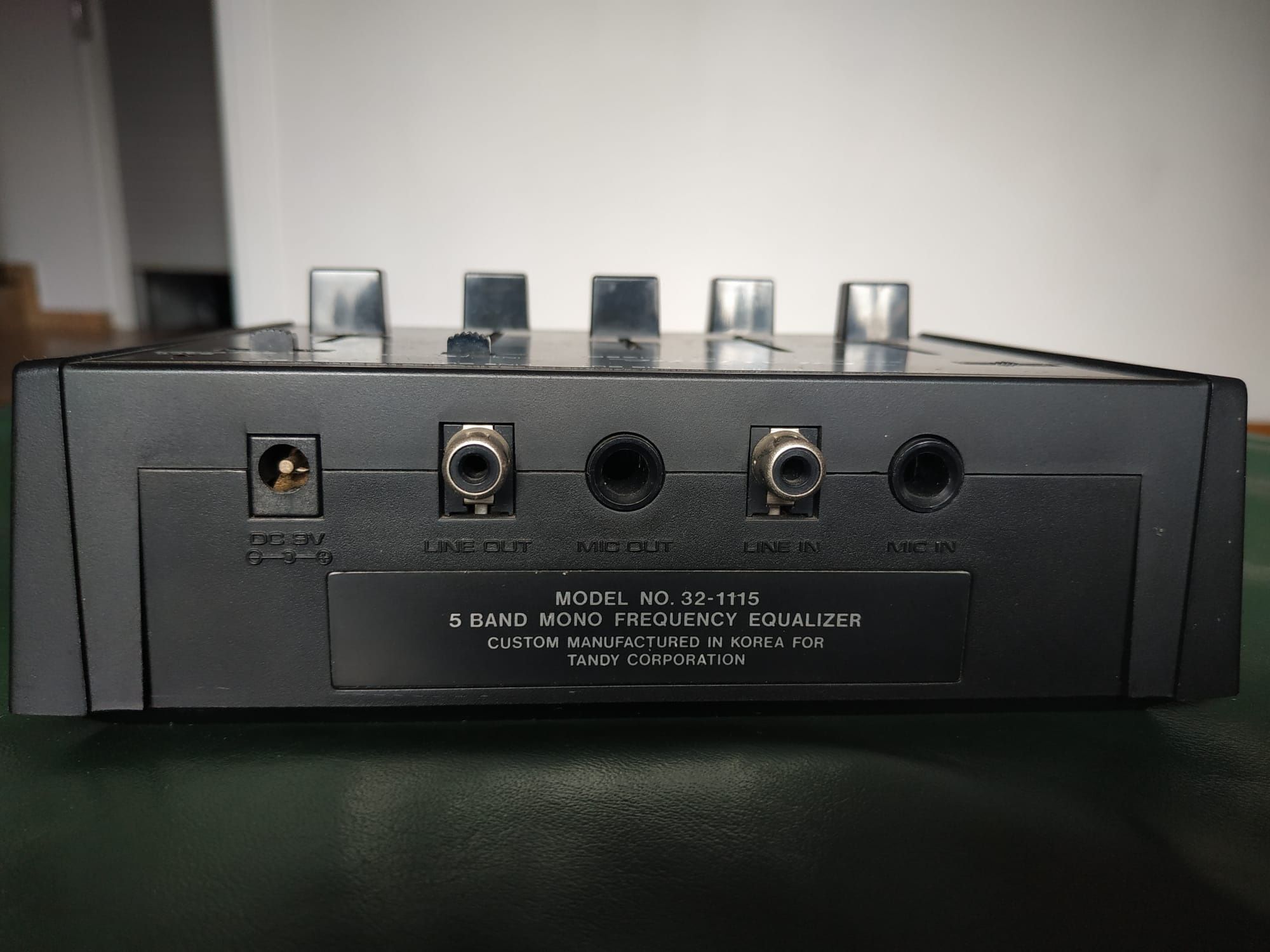 REALISTIC korektor graficzny equalizer mikrofonowy