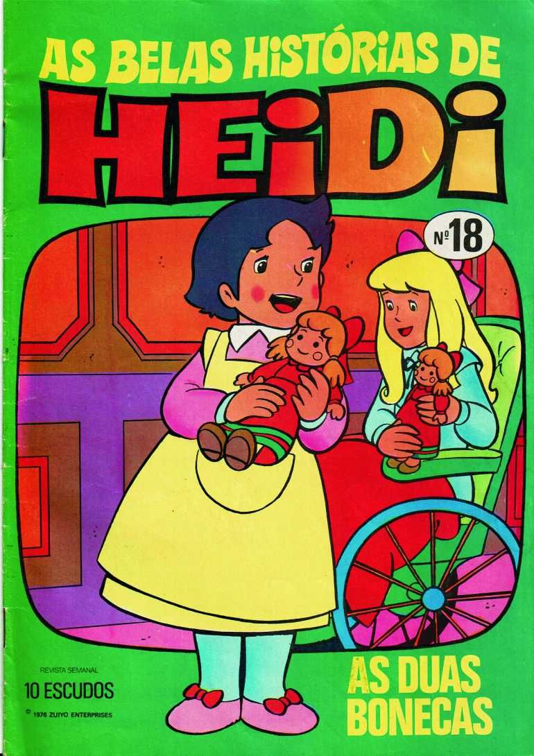 As Belas Histórias de Heidi - 5 números