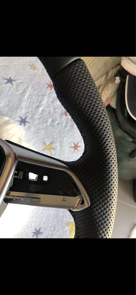 Volante flat novo audi a6, a7 c8 , e-tron
